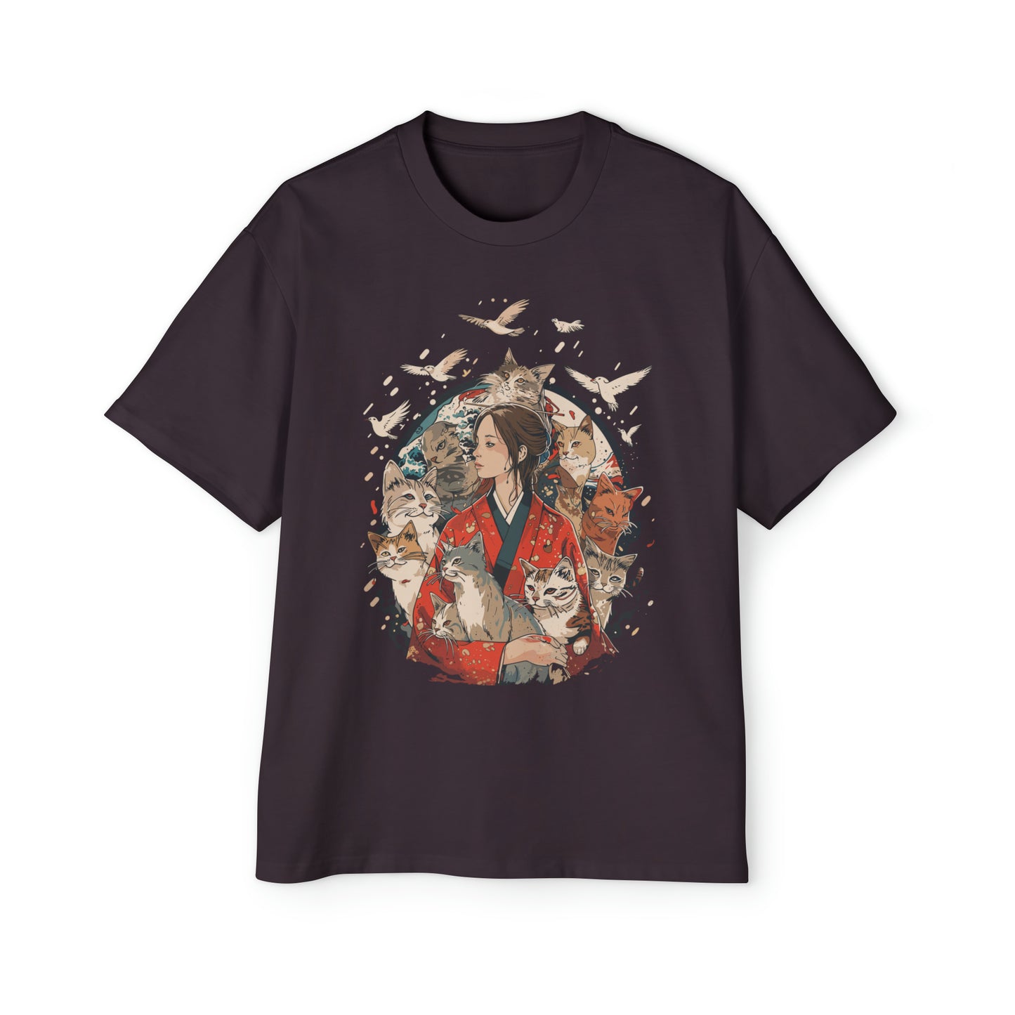 Haku Cats Heavy Oversized Tee