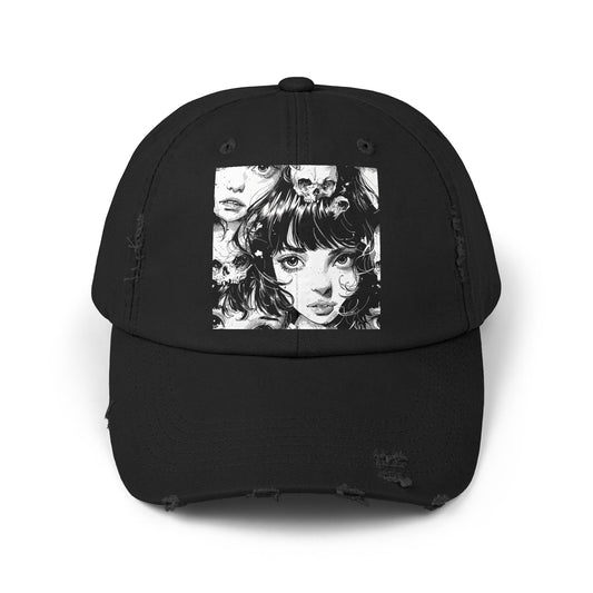 Distressed Cap - "HENTAI" collection in collaboration with @sumo_world