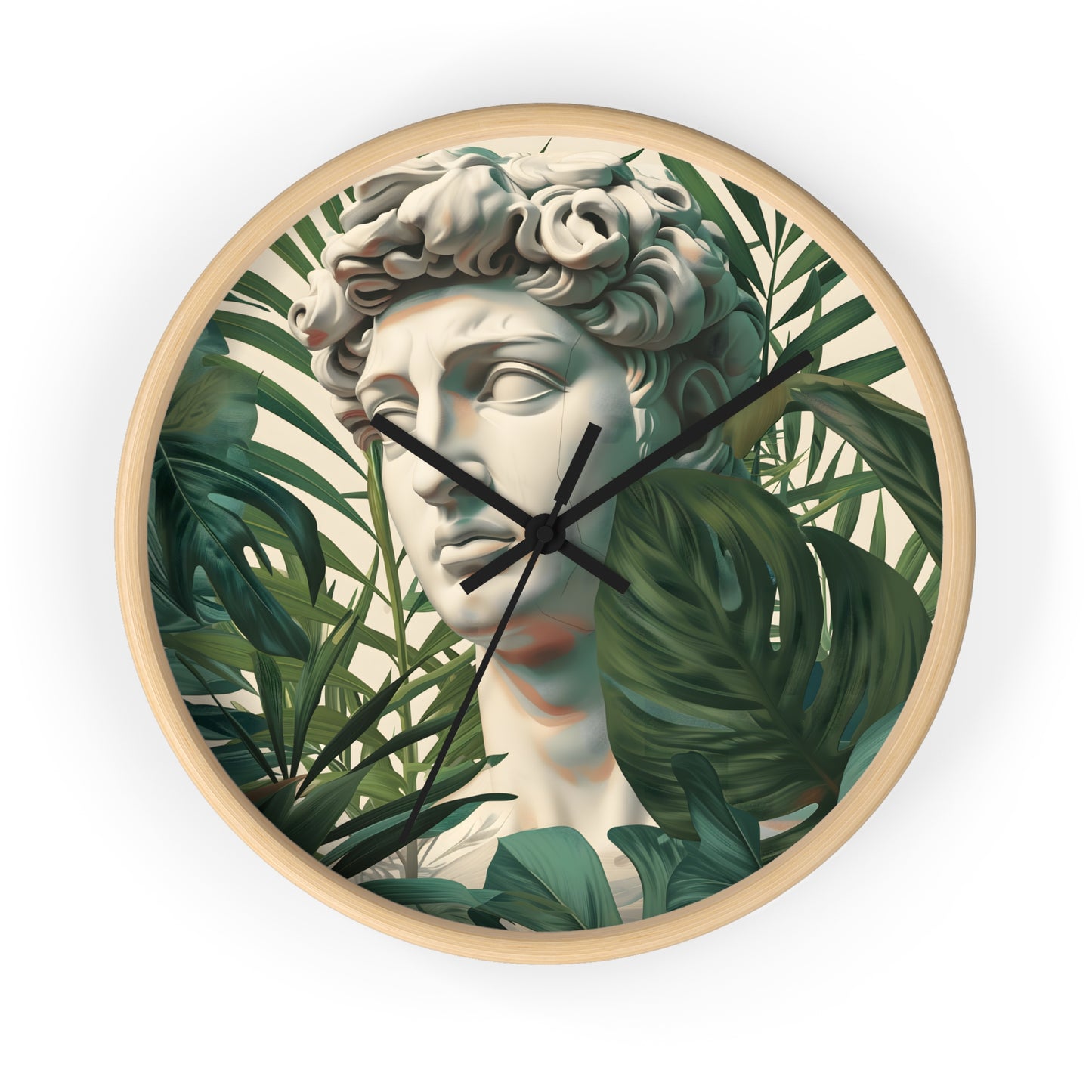 Tropical Eclectic Wall Clock