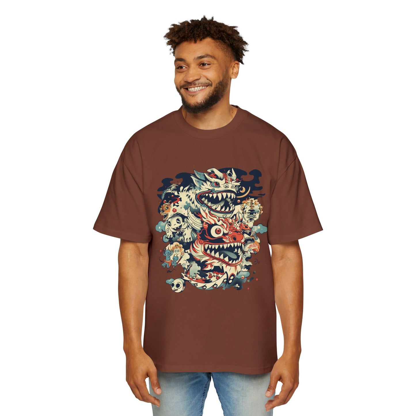 Haku Cats Heavy Oversized Tee