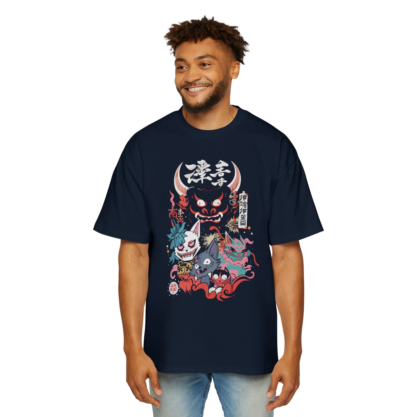 Haku Cats Heavy Oversized Tee