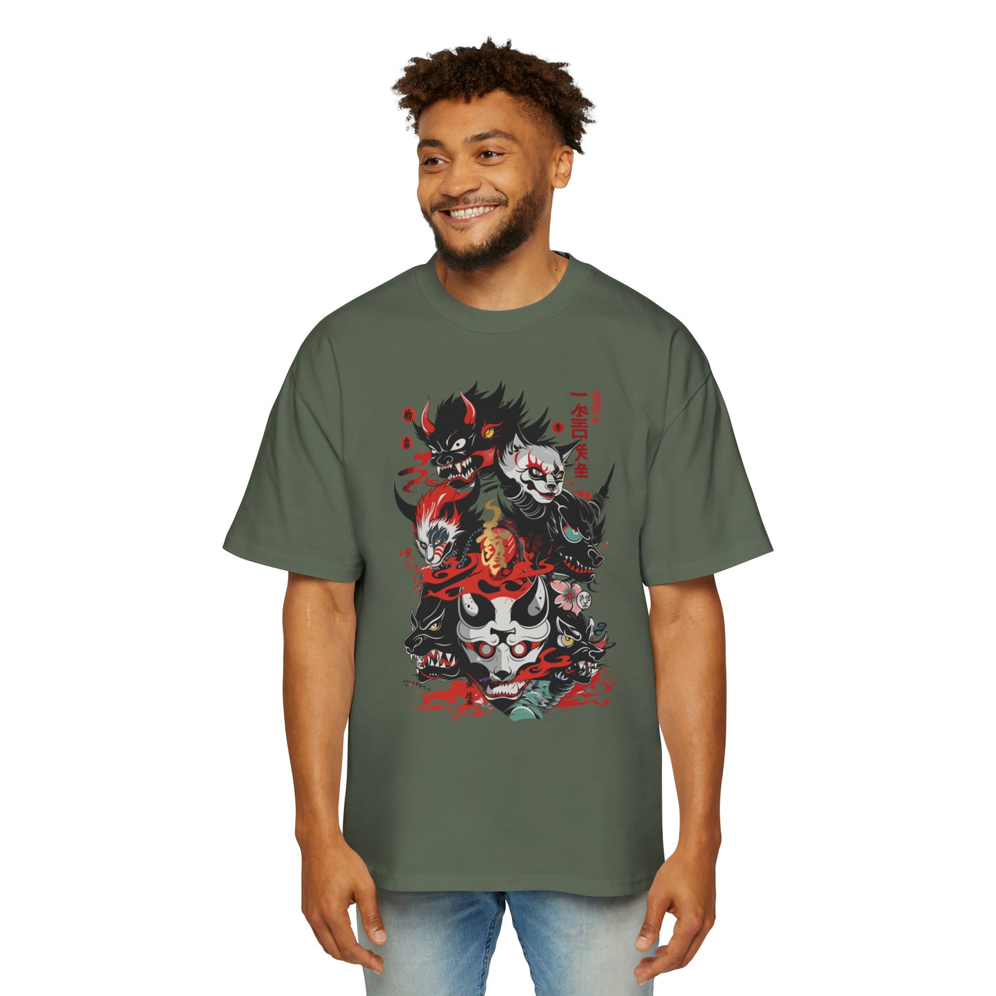 Haku Cats Heavy Oversized Tee