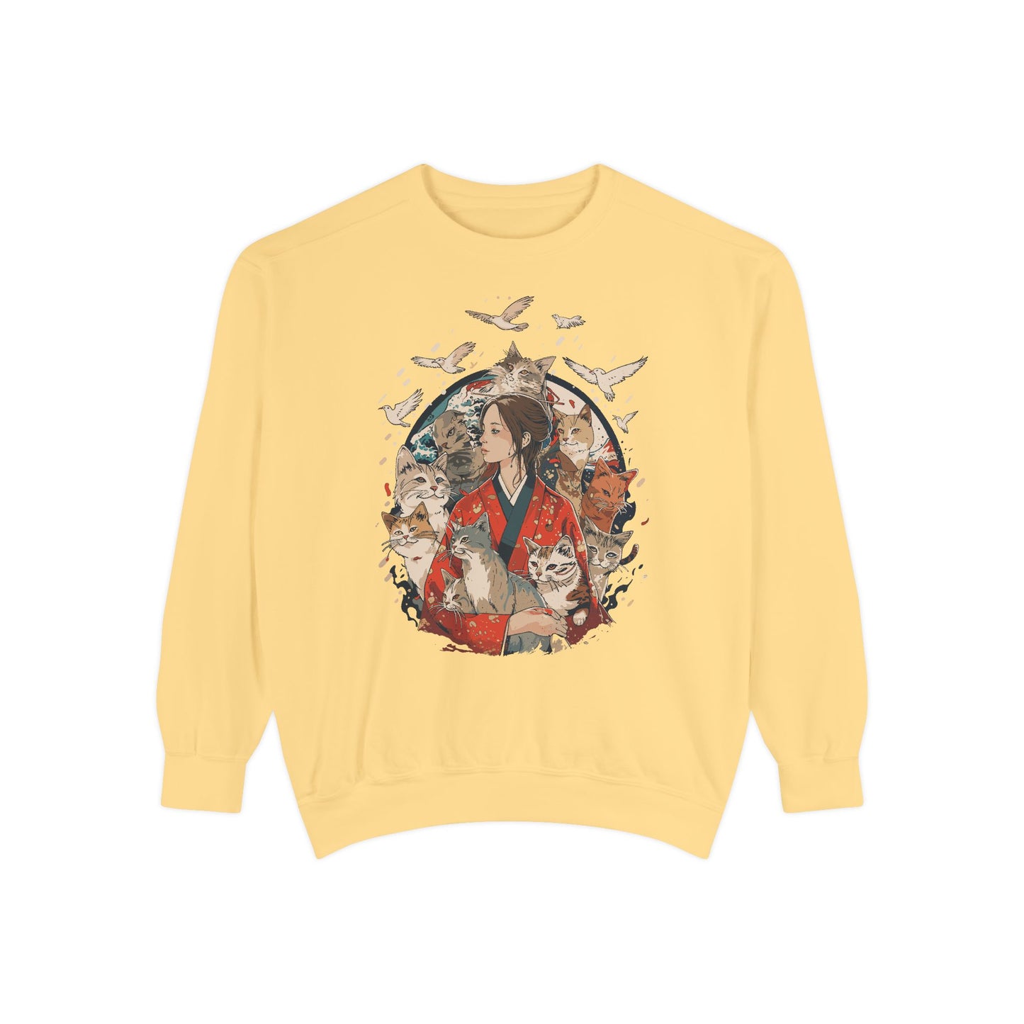 Oversized Sweatshirt - HAKU CAT Collection with @sumo_world