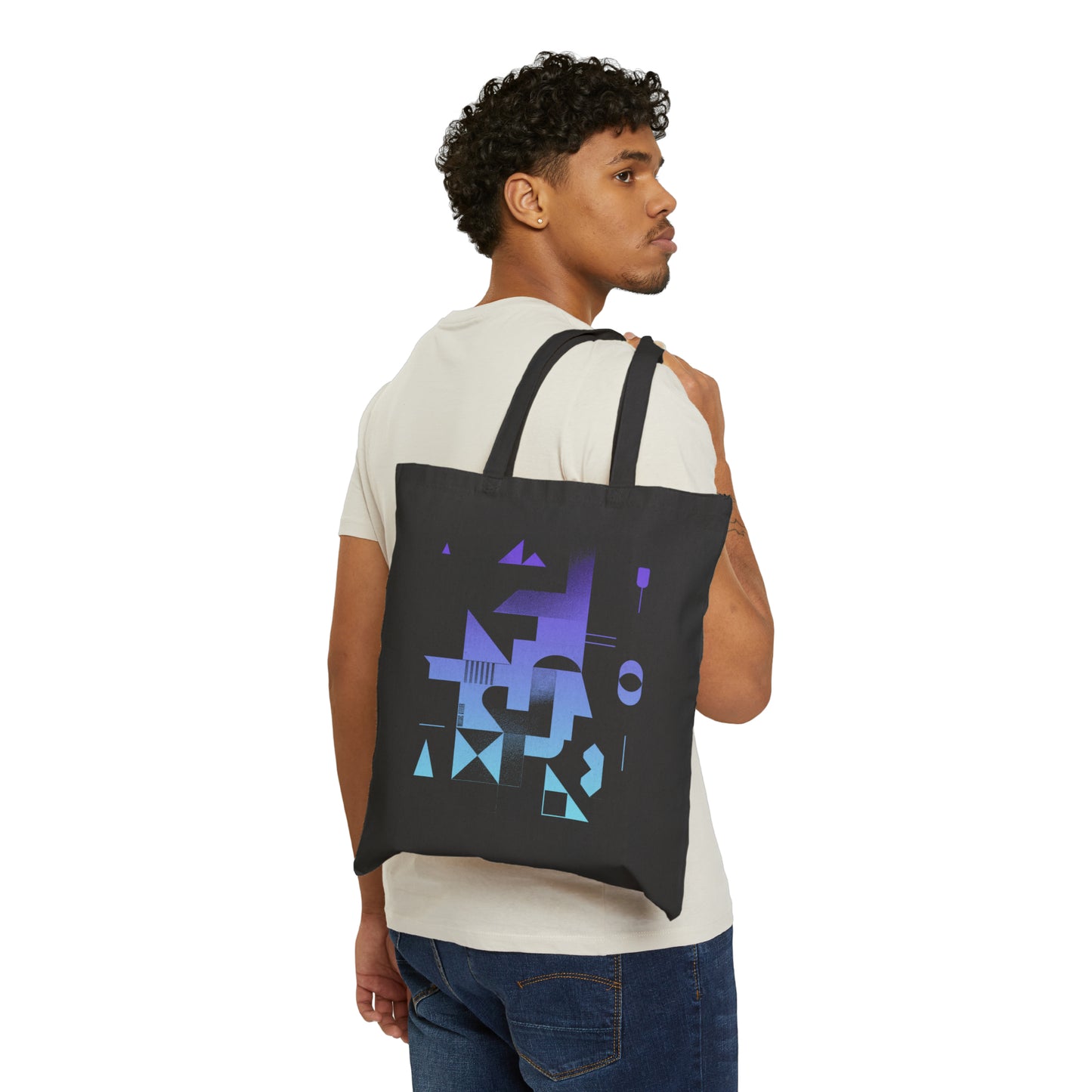 Abstract Geometric Tote Bag