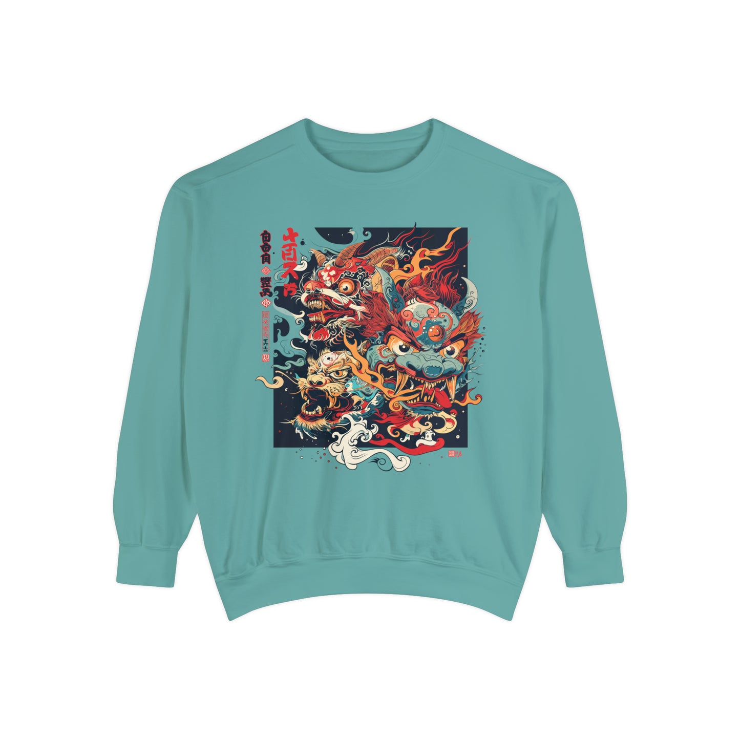 Haku Cat Dyed Sweatshirt