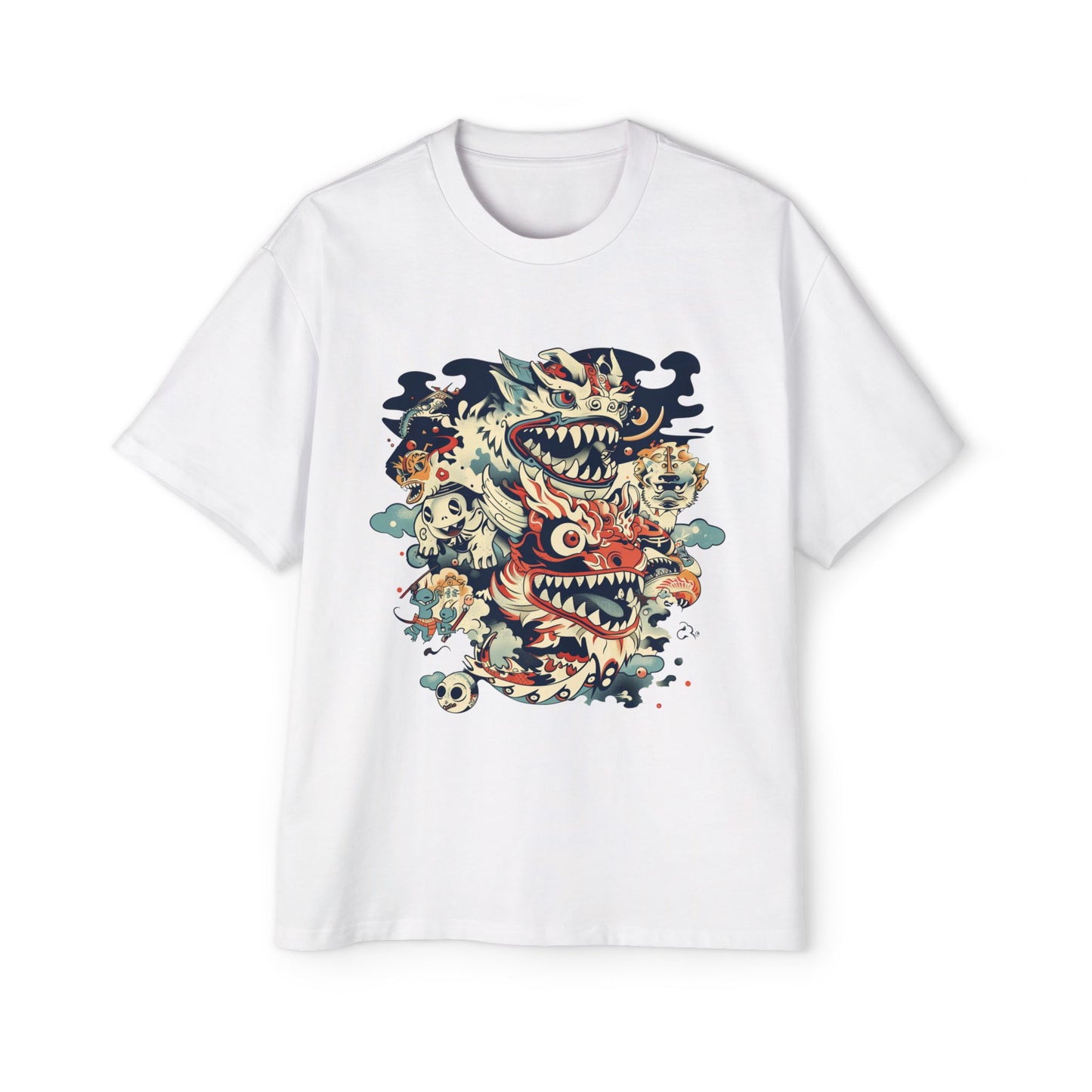 Haku Cats Heavy Oversized Tee