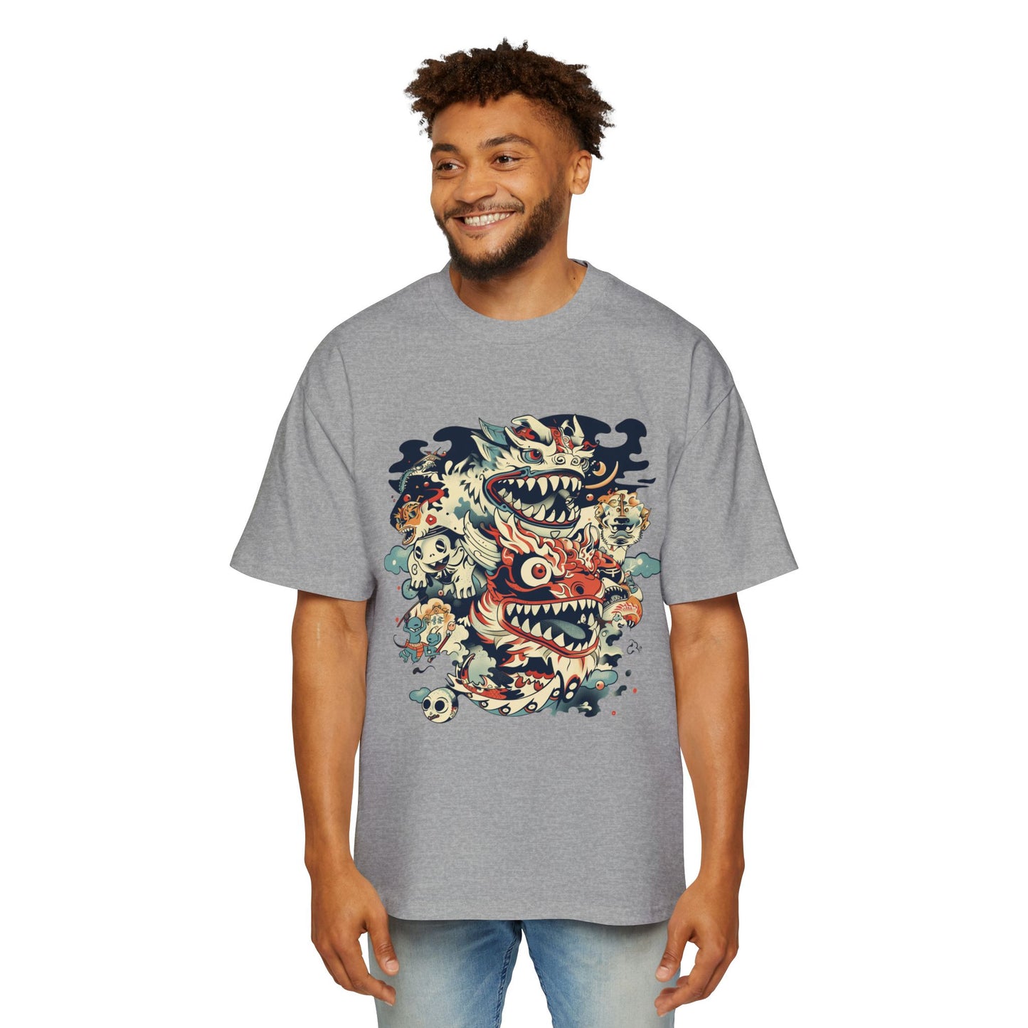 Haku Cats Heavy Oversized Tee