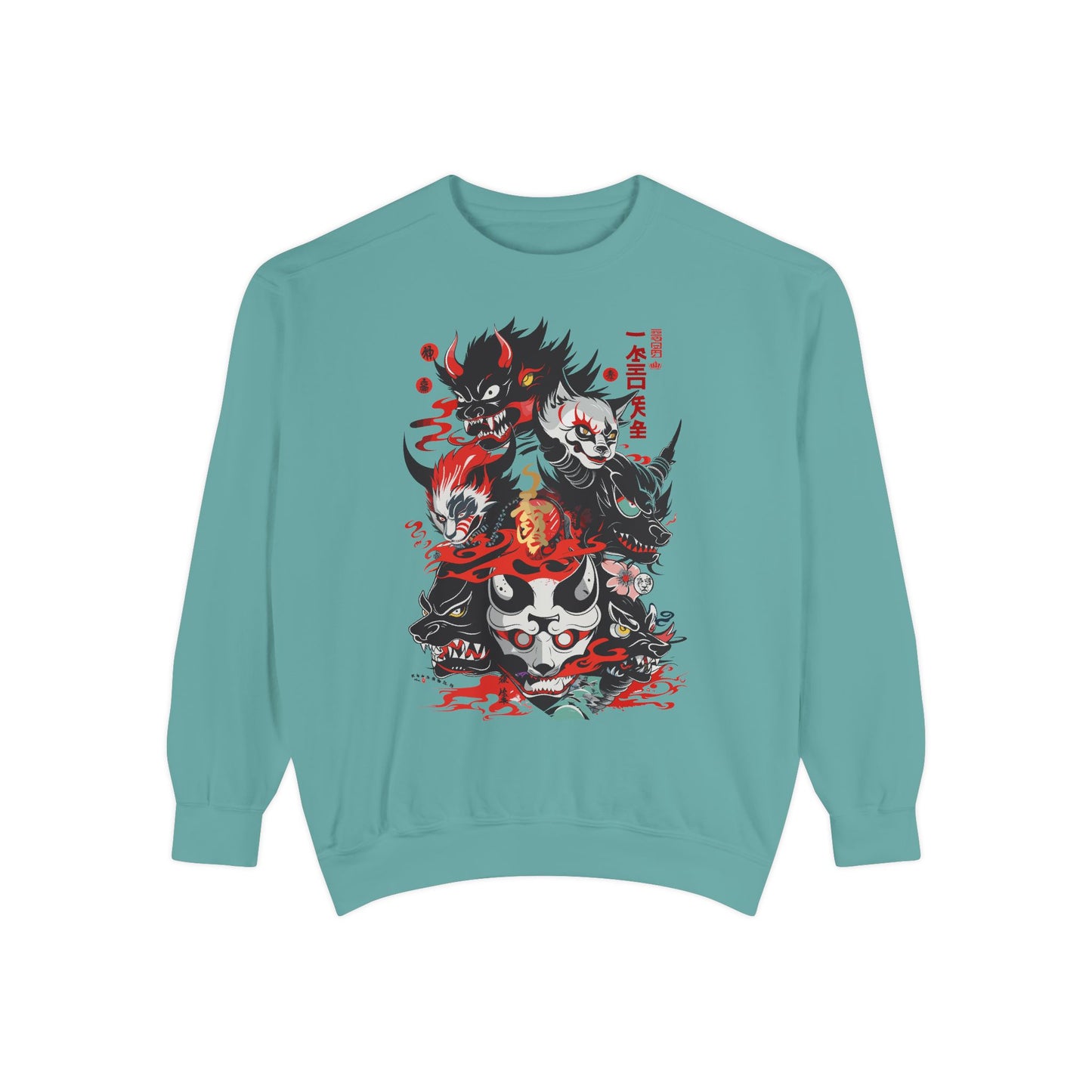 Haku Cat Dyed Sweatshirt