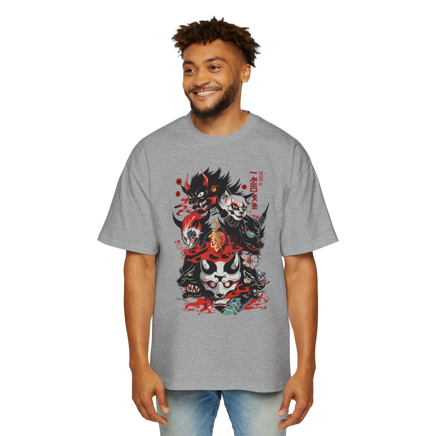 Haku Cats Heavy Oversized Tee