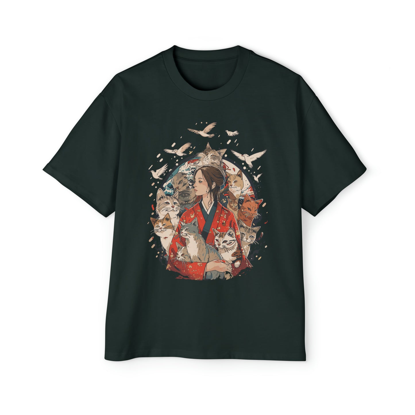 Haku Cats Heavy Oversized Tee