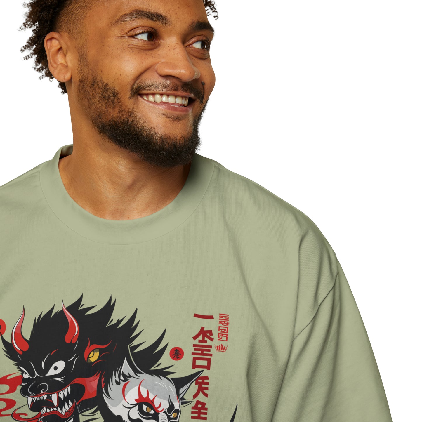 Haku Cats Heavy Oversized Tee