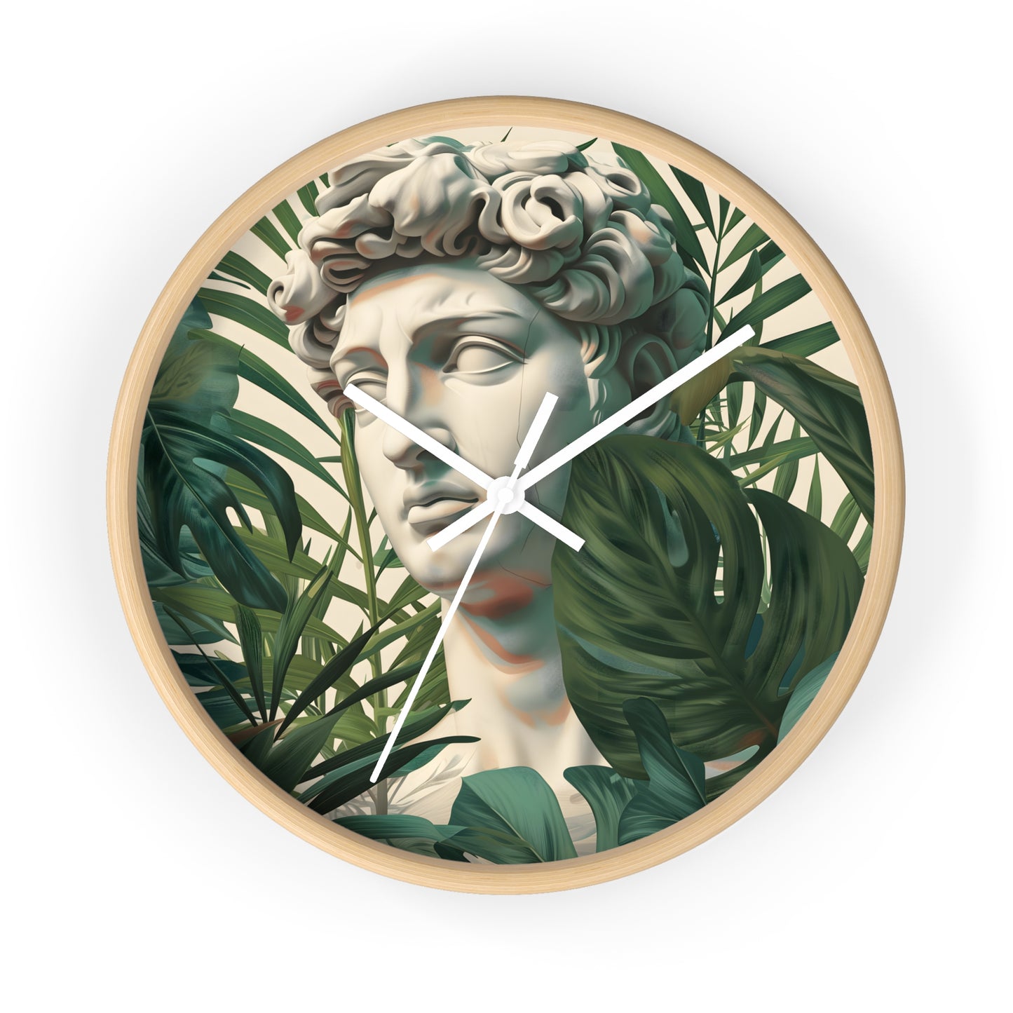 Tropical Eclectic Wall Clock