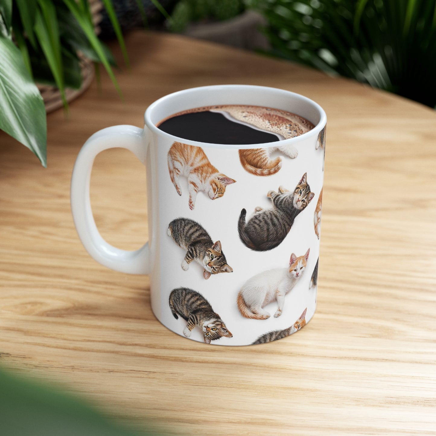 Sleepy kittens Ceramic Mug 11oz