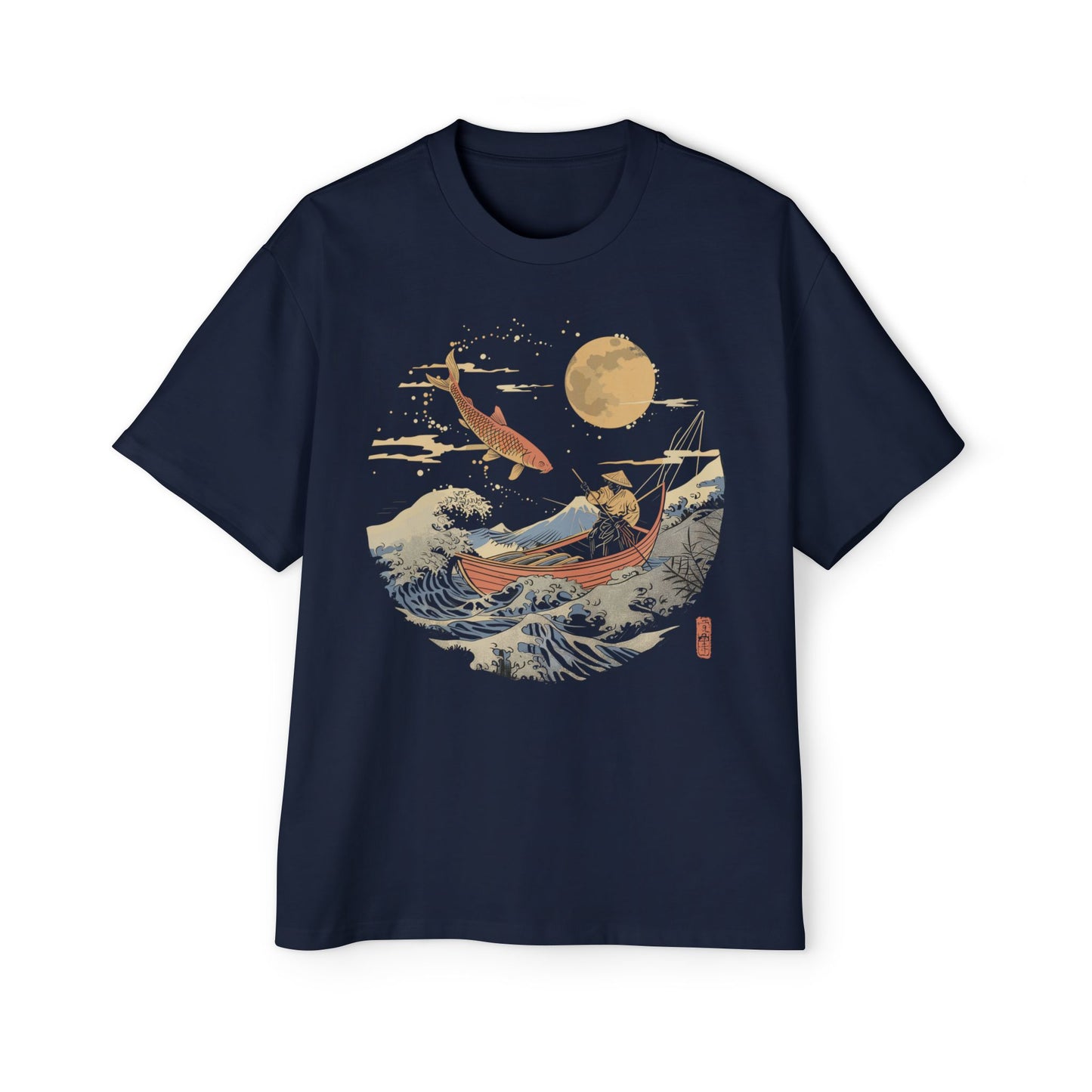 Oversized Tee -  HOKUSAI Collection with @sumo_world