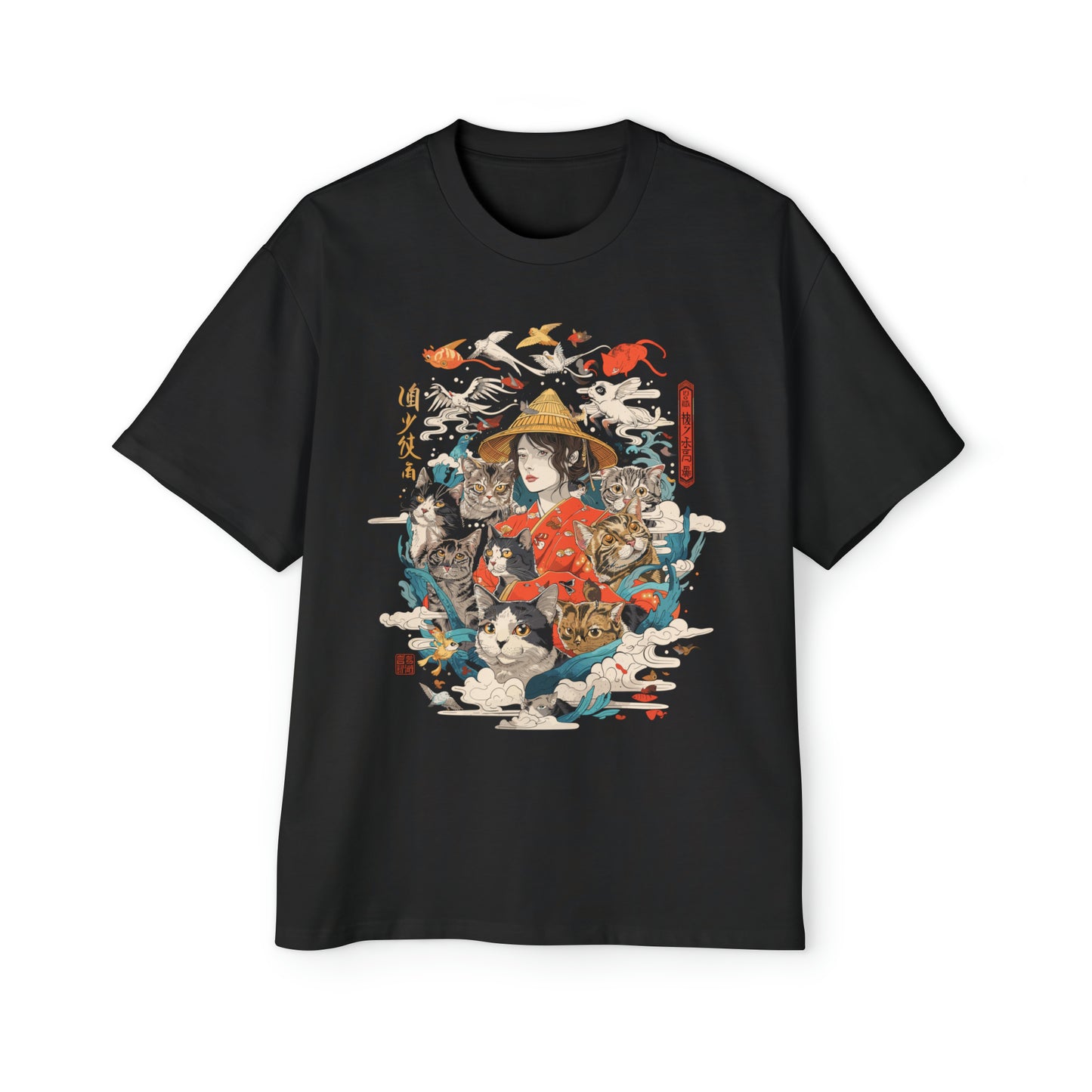 Haku Cats Heavy Oversized Tee