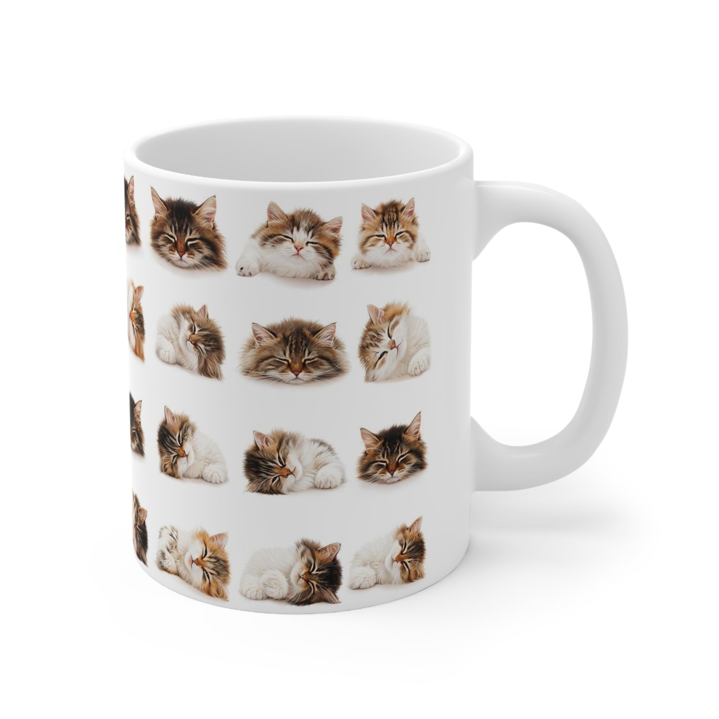 Sleepy kittens Ceramic Mug 11oz