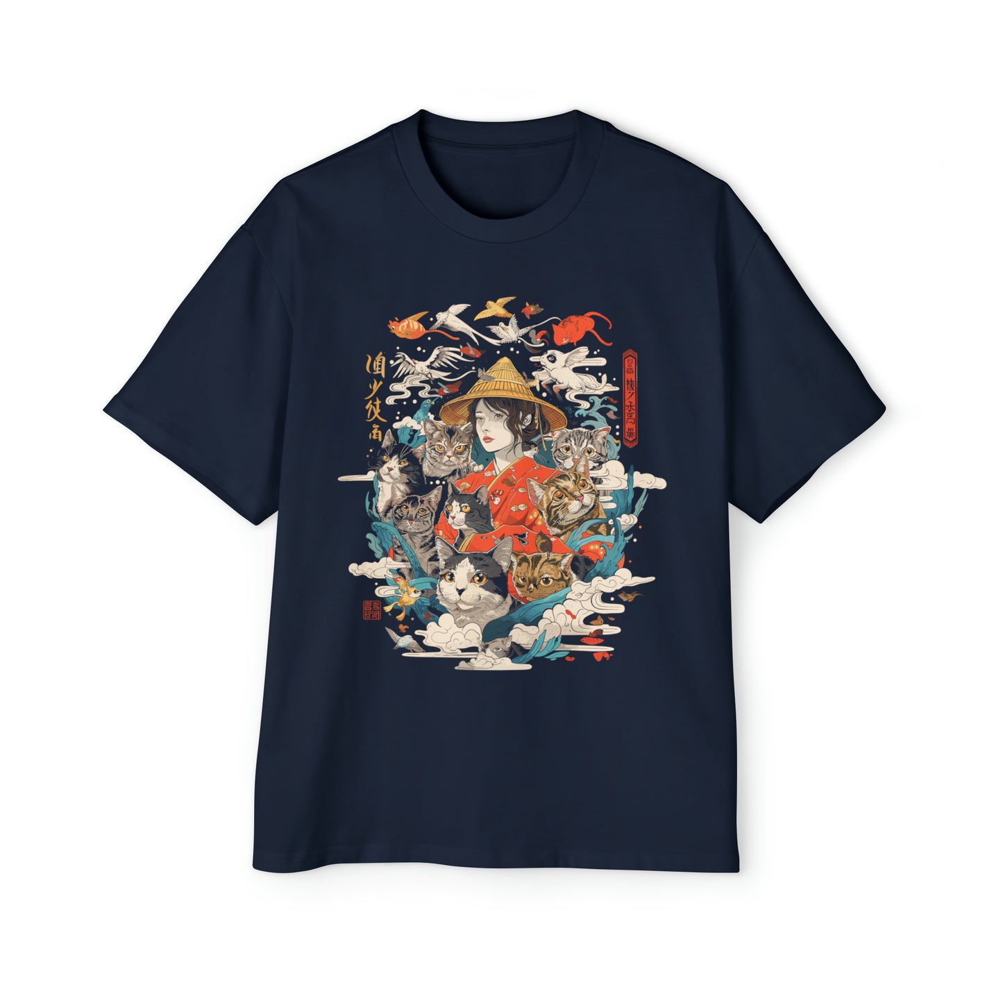 Haku Cats Heavy Oversized Tee