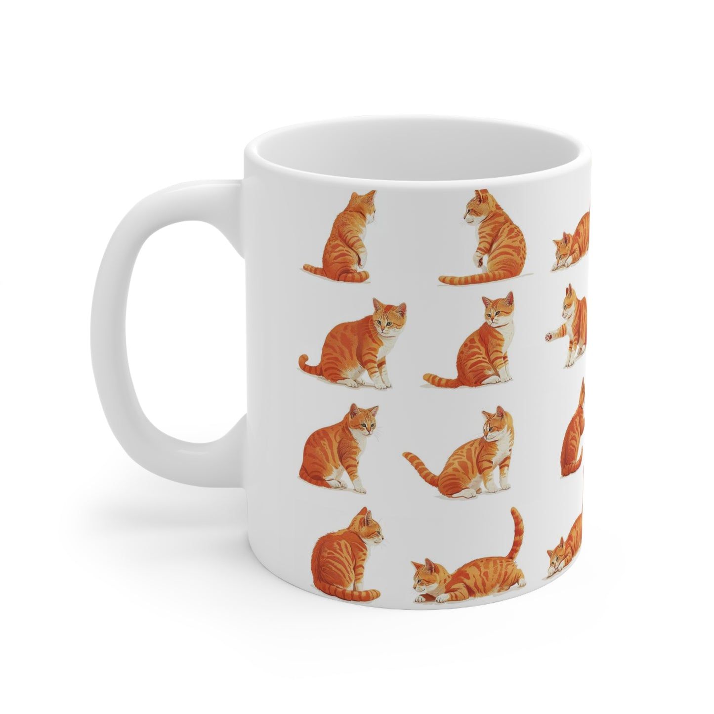 Cat Ceramic Mug 11oz