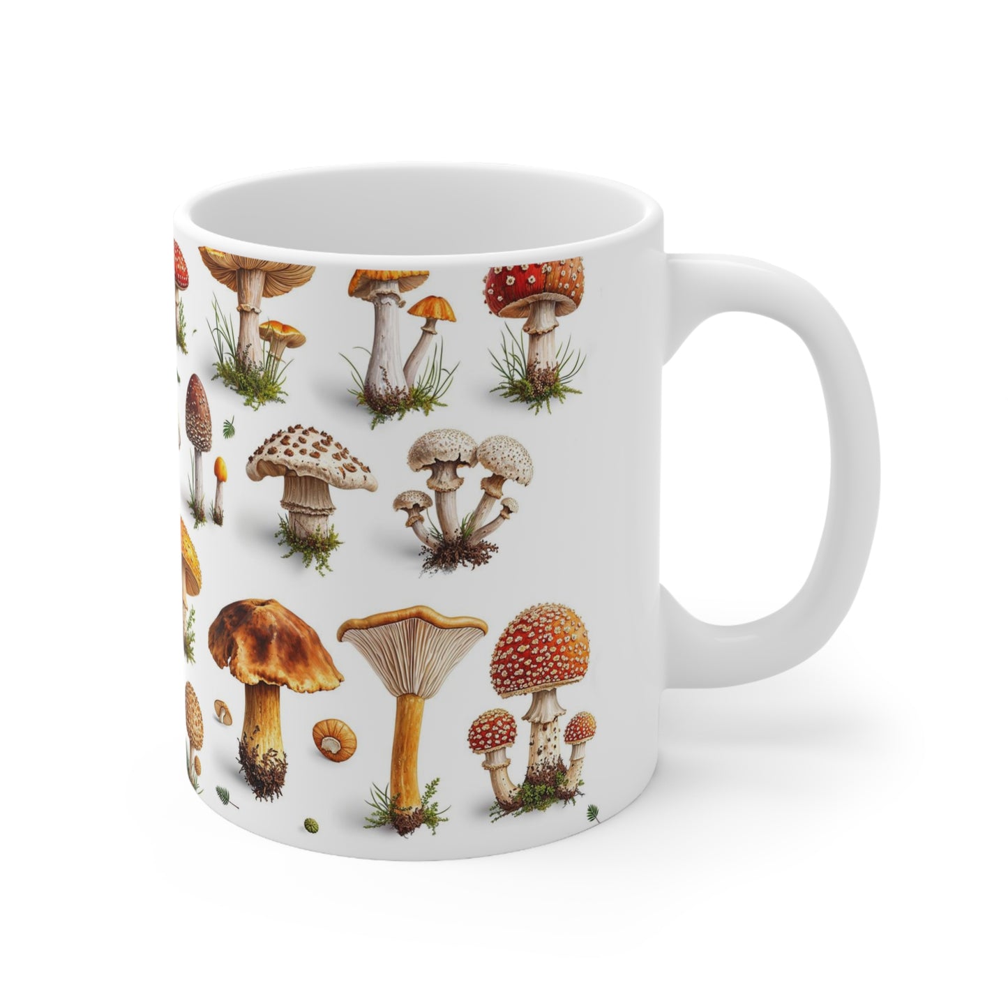 Mushroom Ceramic Mug 11oz