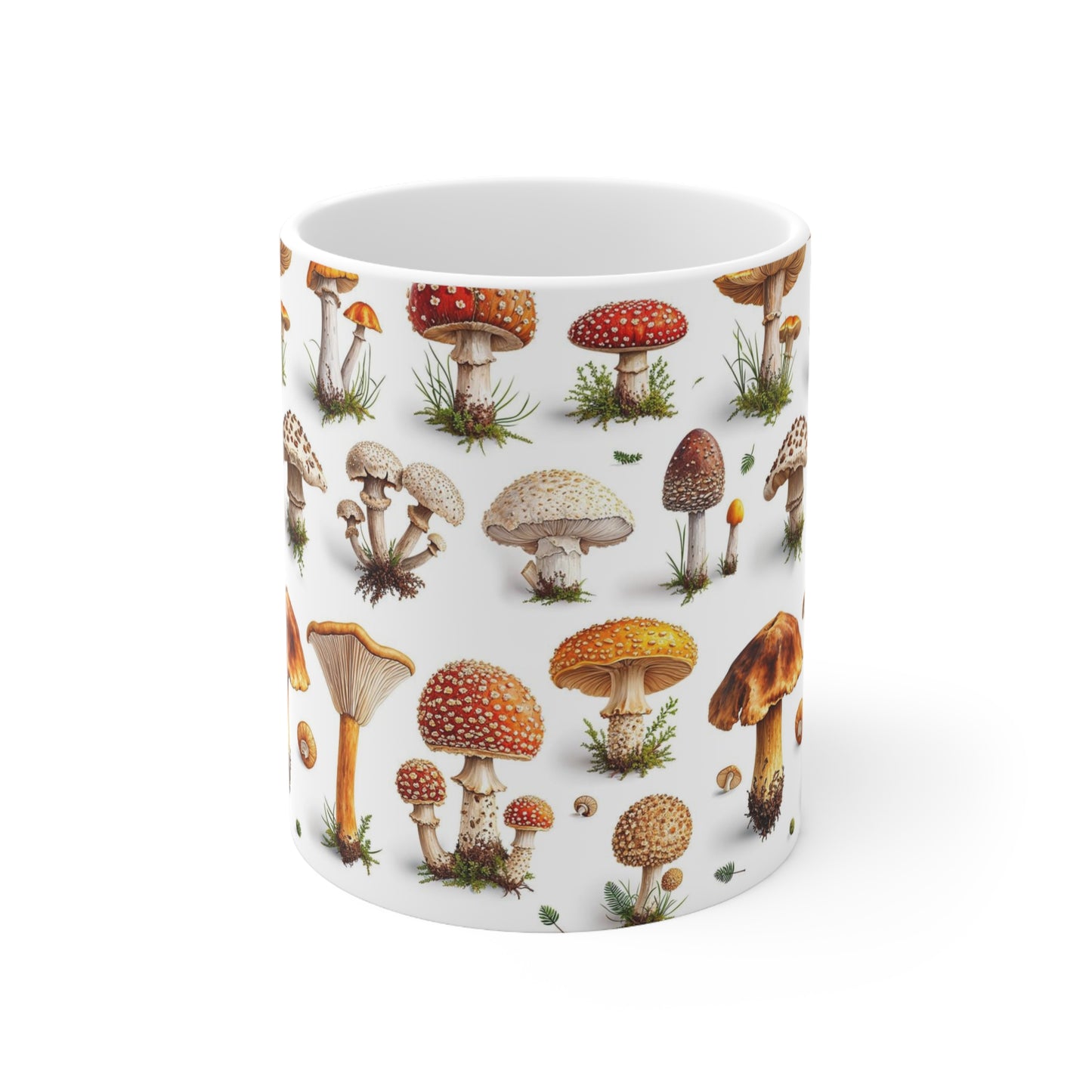 Mushroom Ceramic Mug 11oz