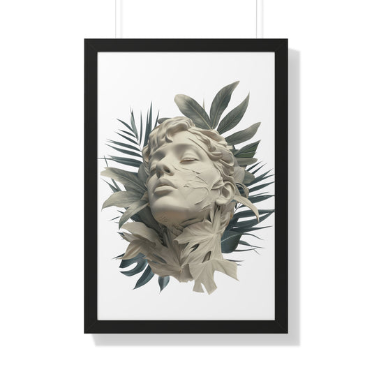 Tropical Eclectic Framed Vertical Poster