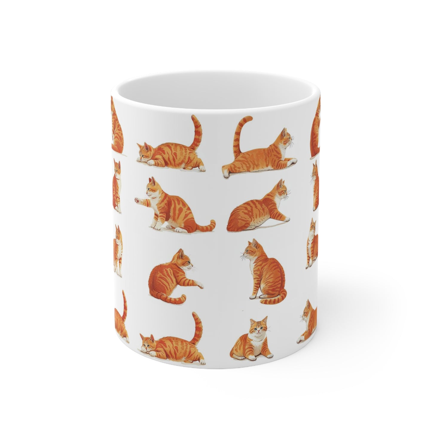 Cat Ceramic Mug 11oz