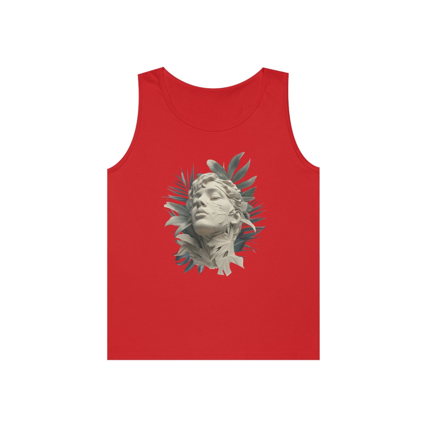 Tropical Eclectic Unisex Heavy Cotton Tank Top