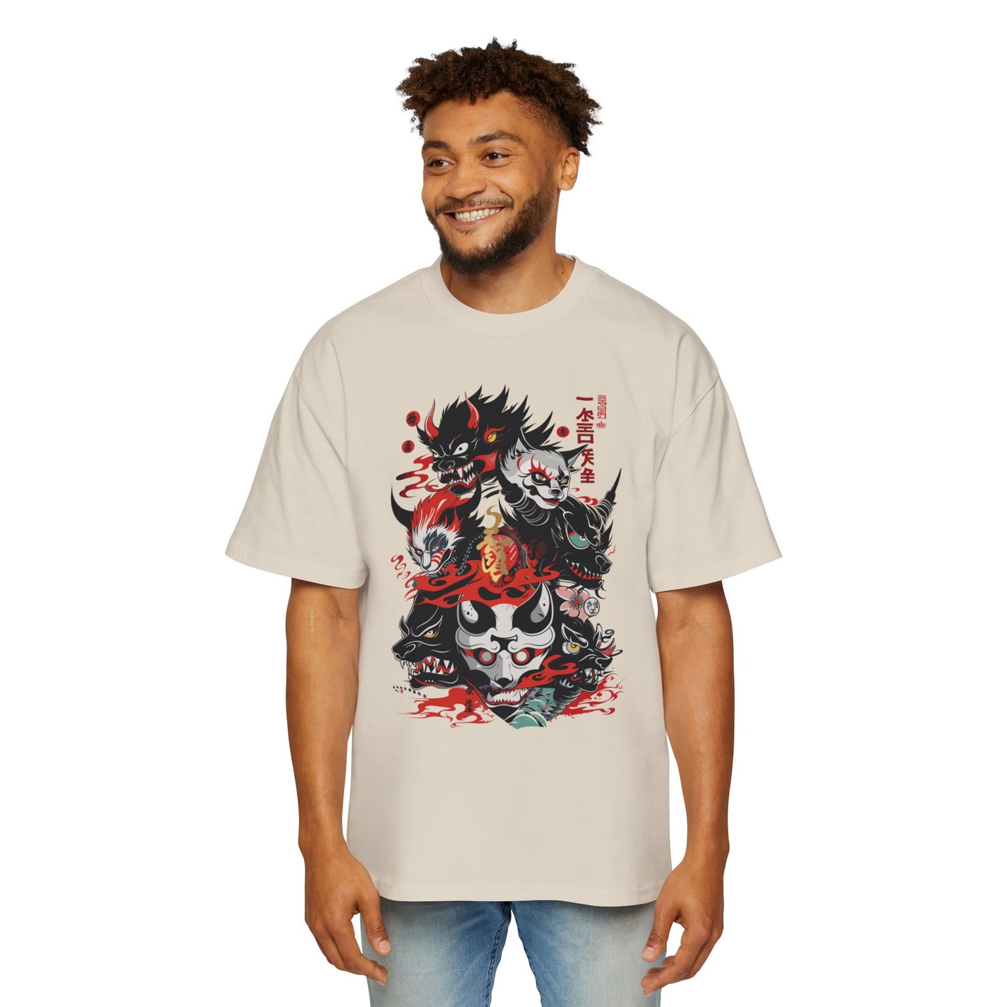 Copy of Haku Cats Heavy Oversized Tee