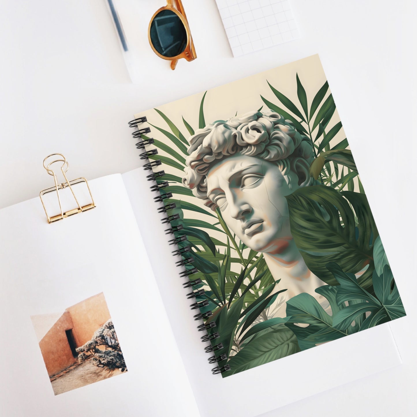 Tropical Eclectic Spiral Notebook - Ruled Line