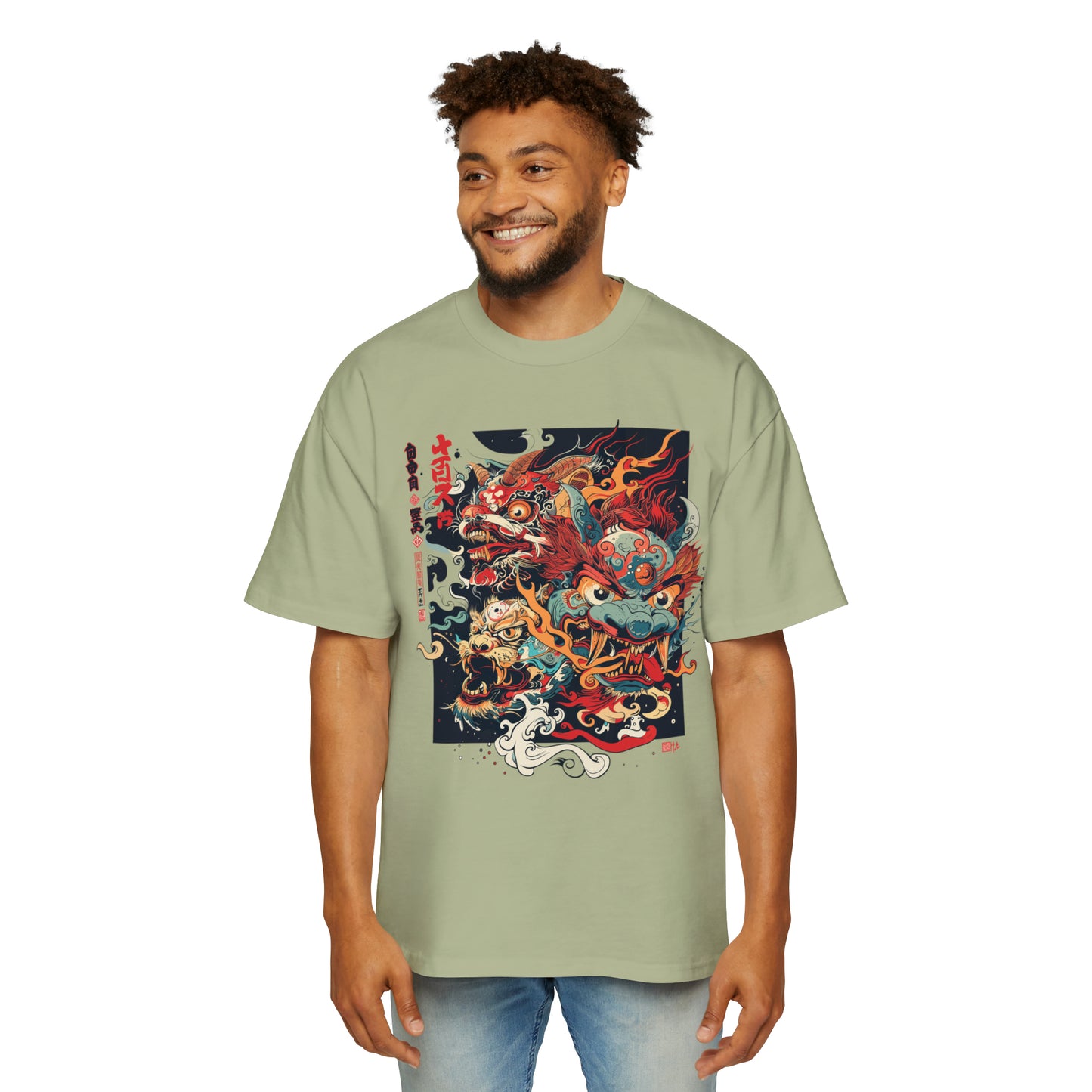 Haku Cats Heavy Oversized Tee