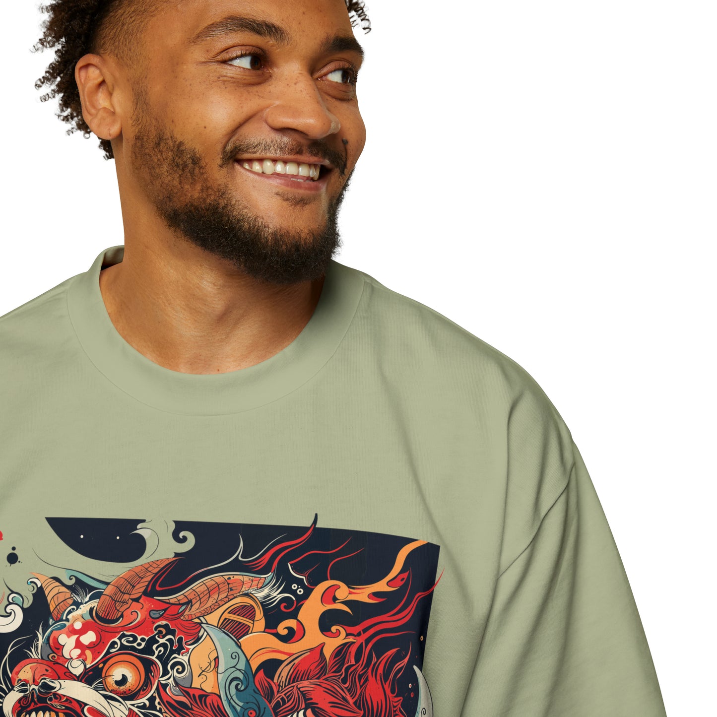 Haku Cats Heavy Oversized Tee