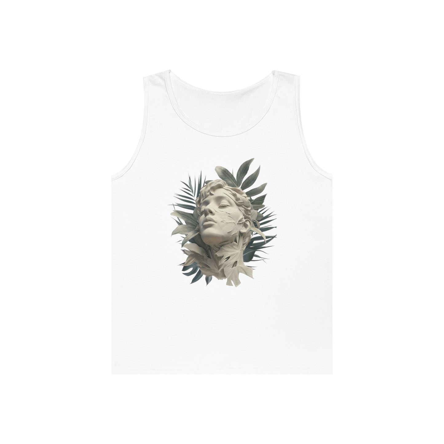 Tropical Eclectic Unisex Heavy Cotton Tank Top