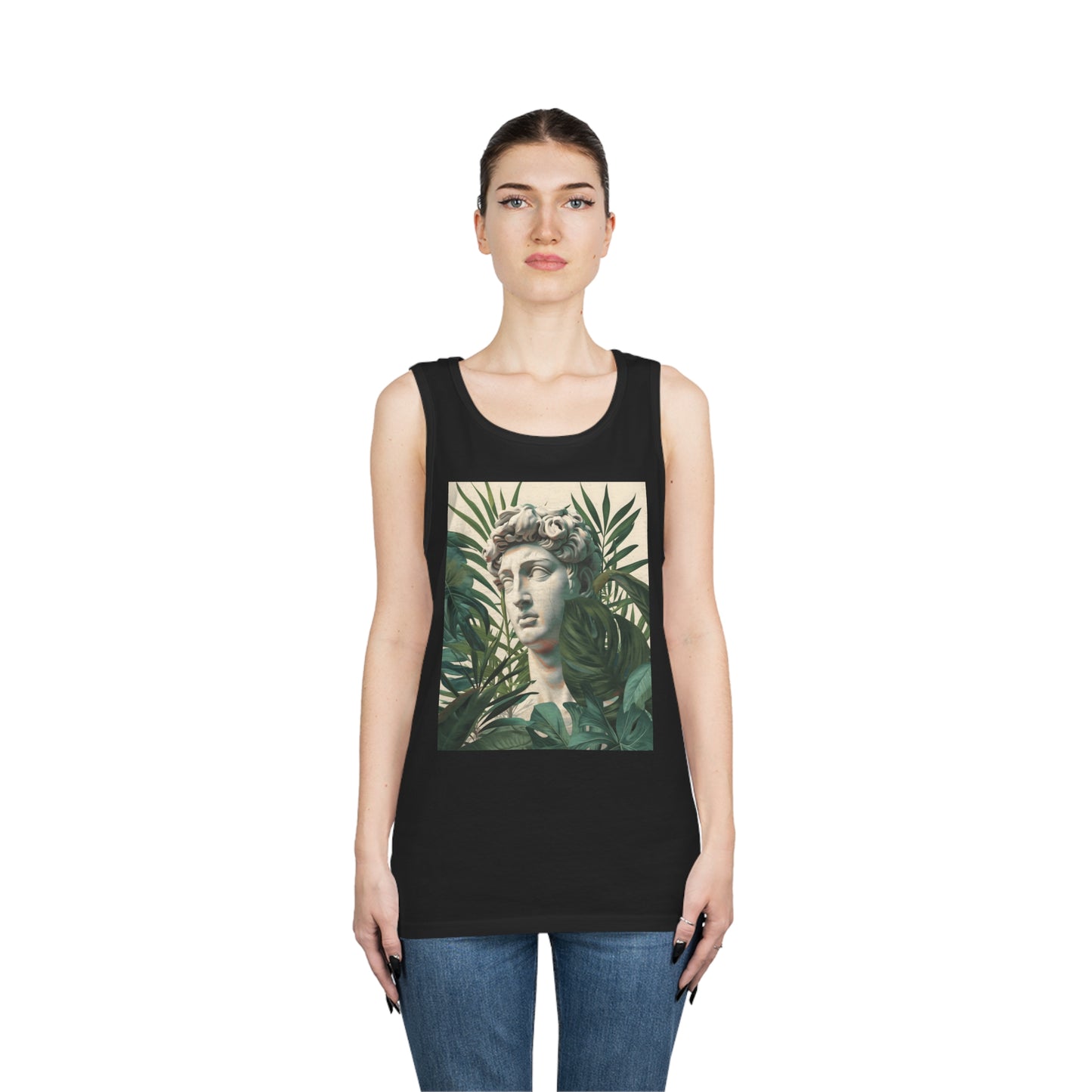 Tropical Eclectic Unisex Heavy Cotton Tank Top