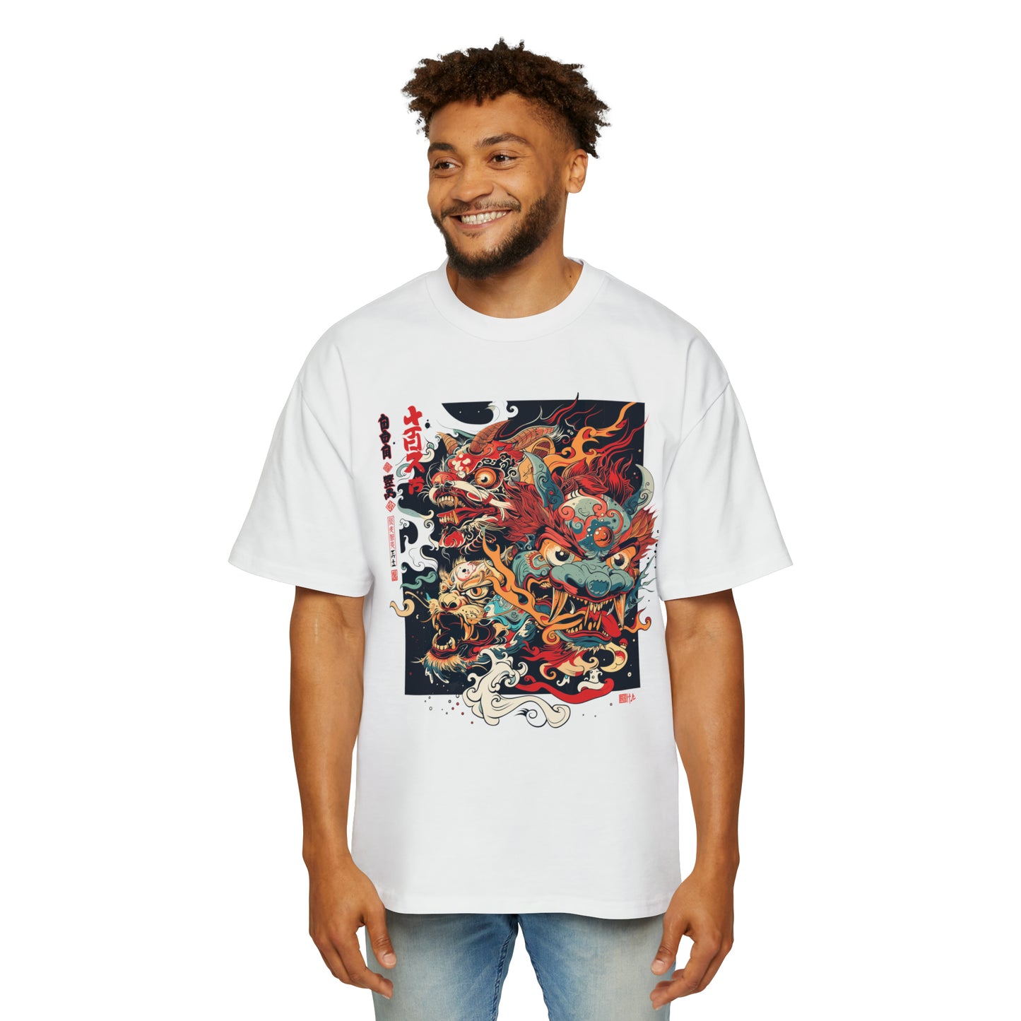 Haku Cats Heavy Oversized Tee