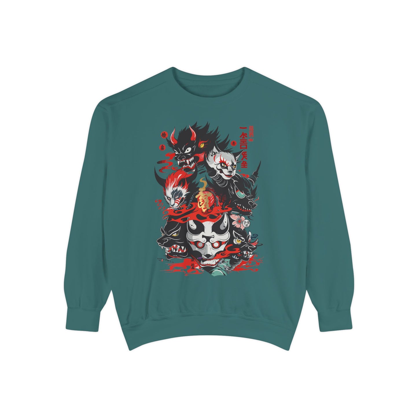 Haku Cat Dyed Sweatshirt