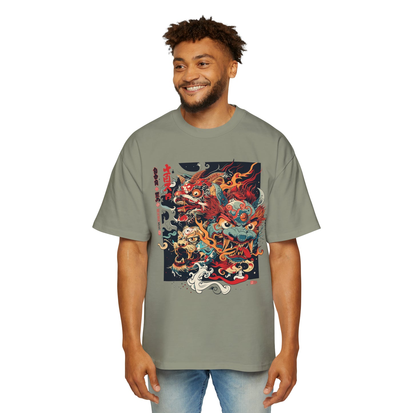 Haku Cats Heavy Oversized Tee