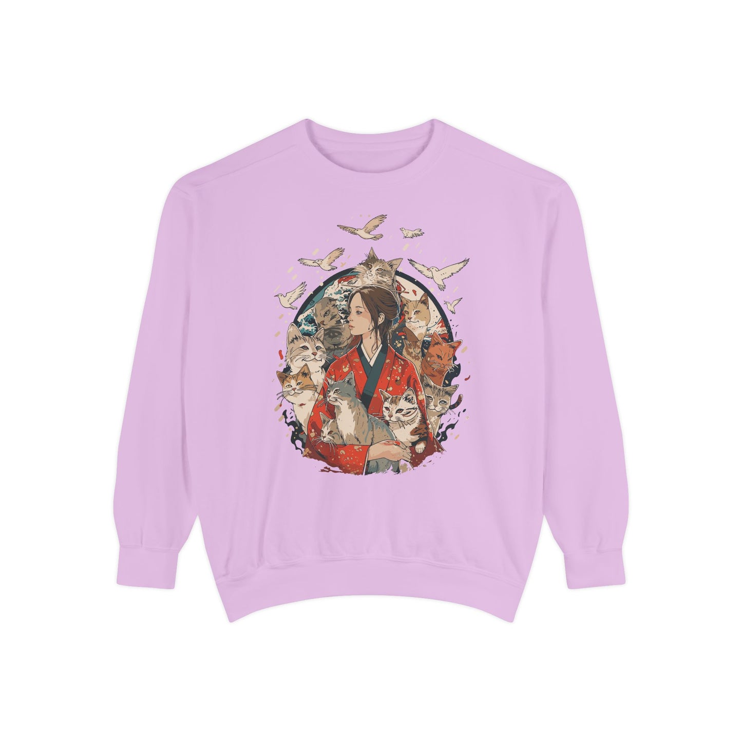 Oversized Sweatshirt - HAKU CAT Collection with @sumo_world