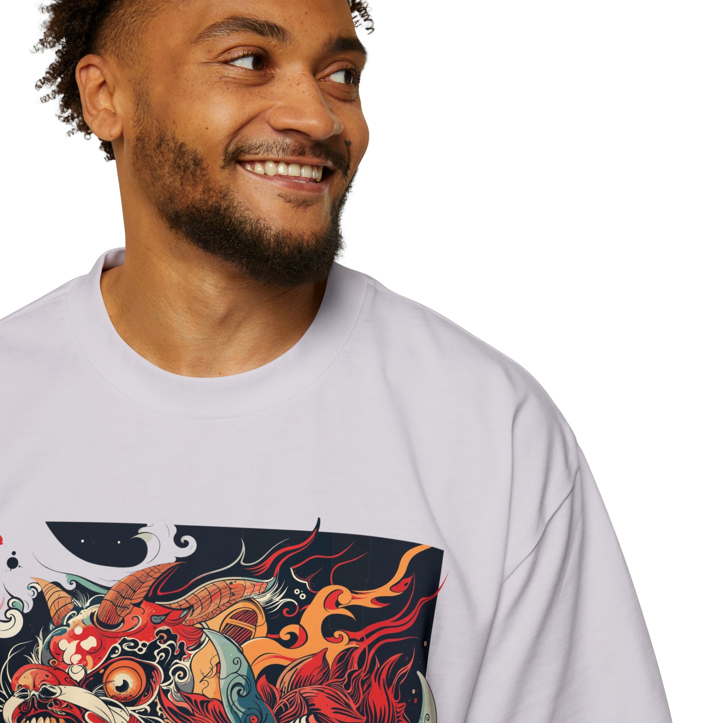 Haku Cats Heavy Oversized Tee