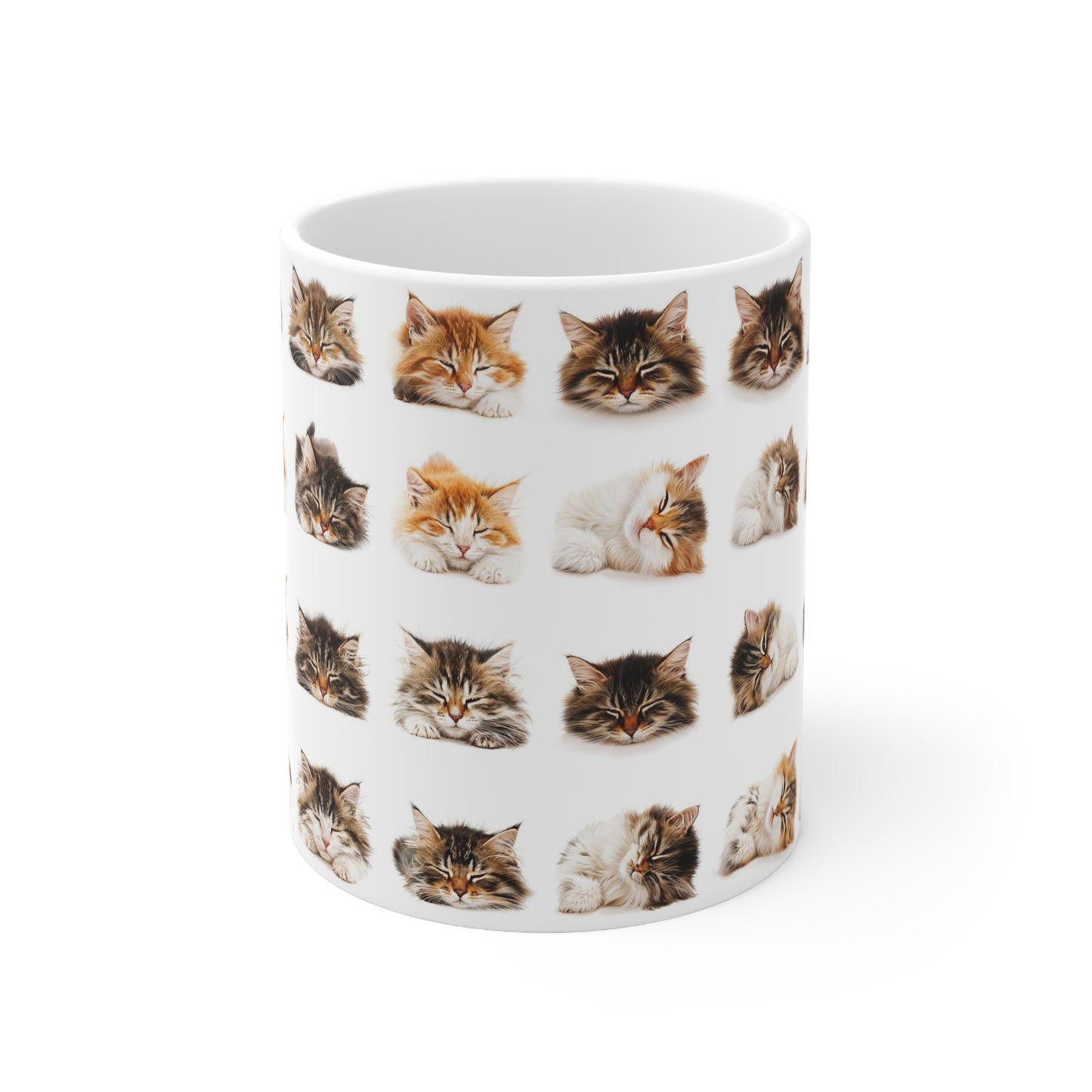 Sleepy kittens Ceramic Mug 11oz