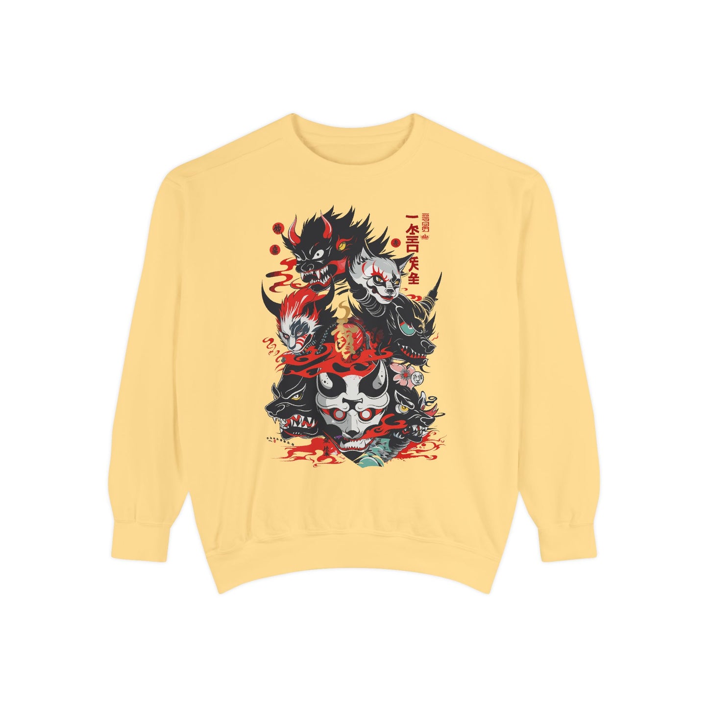 Haku Cat Dyed Sweatshirt