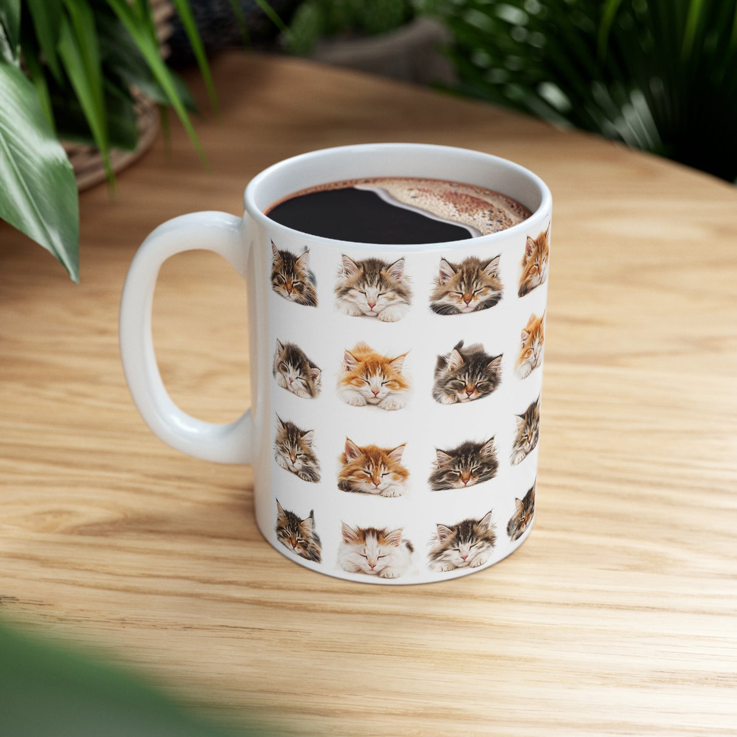 Sleepy kittens Ceramic Mug 11oz