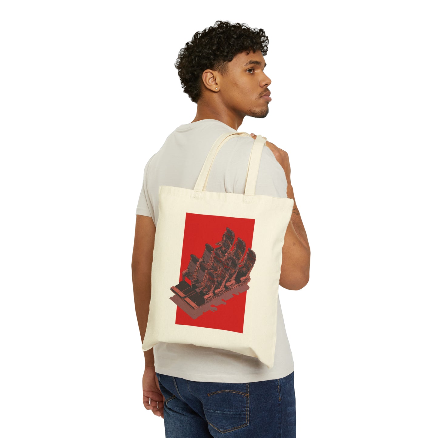 Future Seating Red Tote Bag