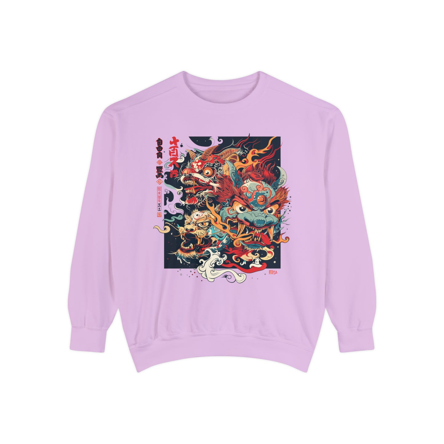 Haku Cat Dyed Sweatshirt