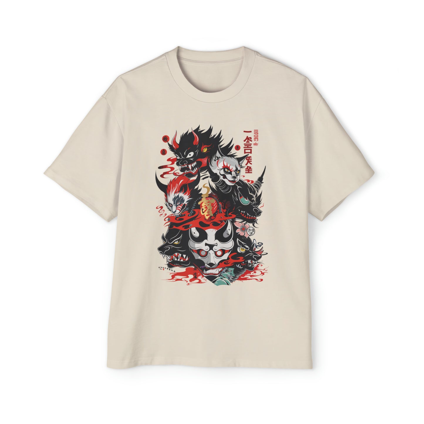 Haku Cats Heavy Oversized Tee