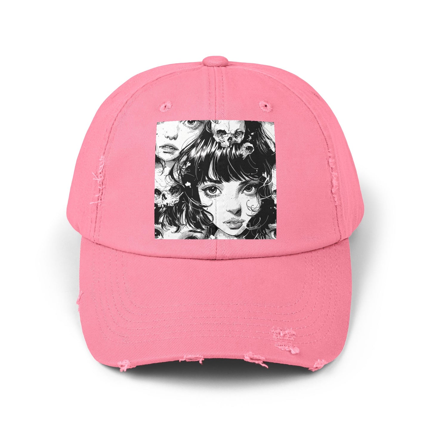 Distressed Cap - "HENTAI" collection in collaboration with @sumo_world