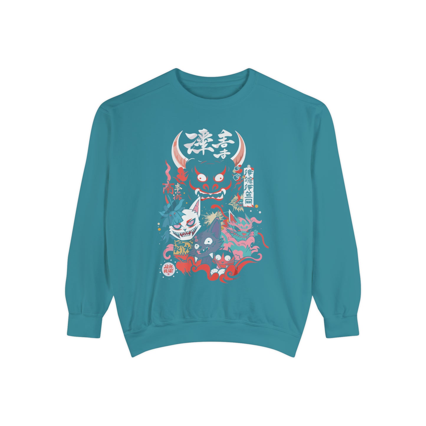 Haku Cat Dyed Sweatshirt