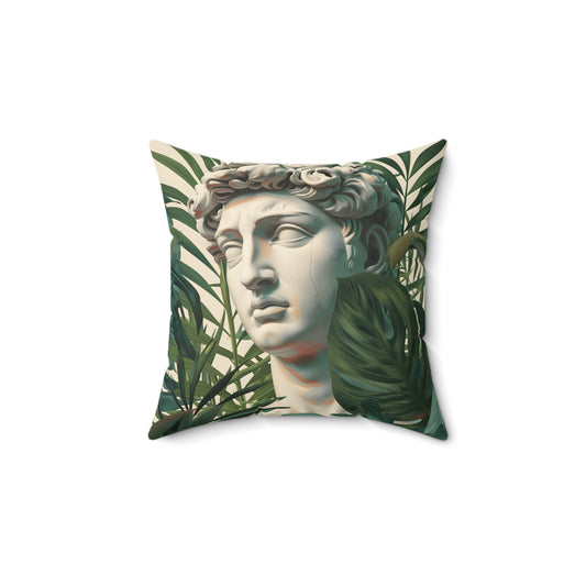 Tropical Eclectic Spun Polyester Square Pillow