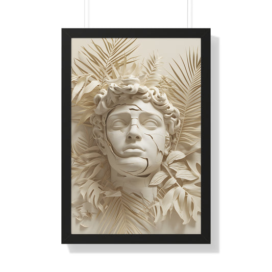 Tropical Eclectic Framed Vertical Poster