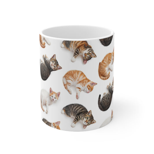 Sleepy kittens Ceramic Mug 11oz