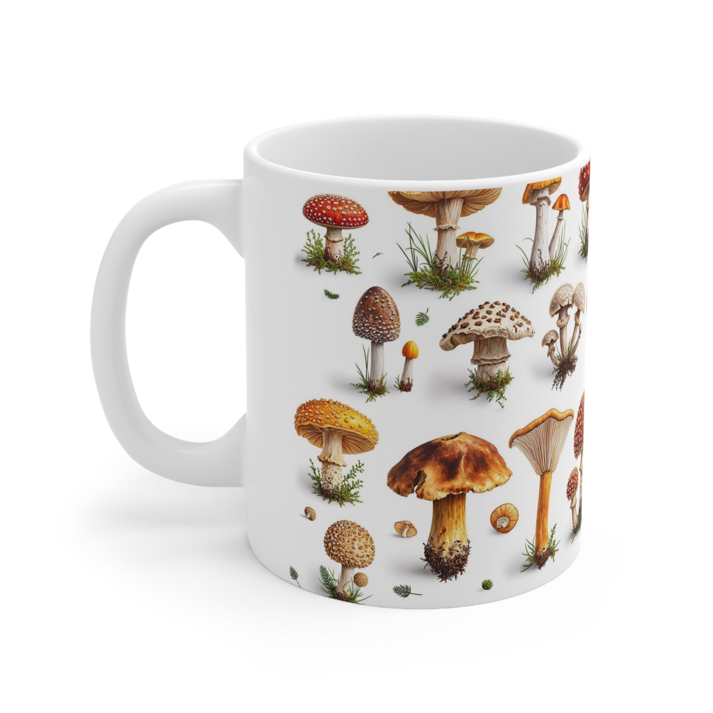 Mushroom Ceramic Mug 11oz